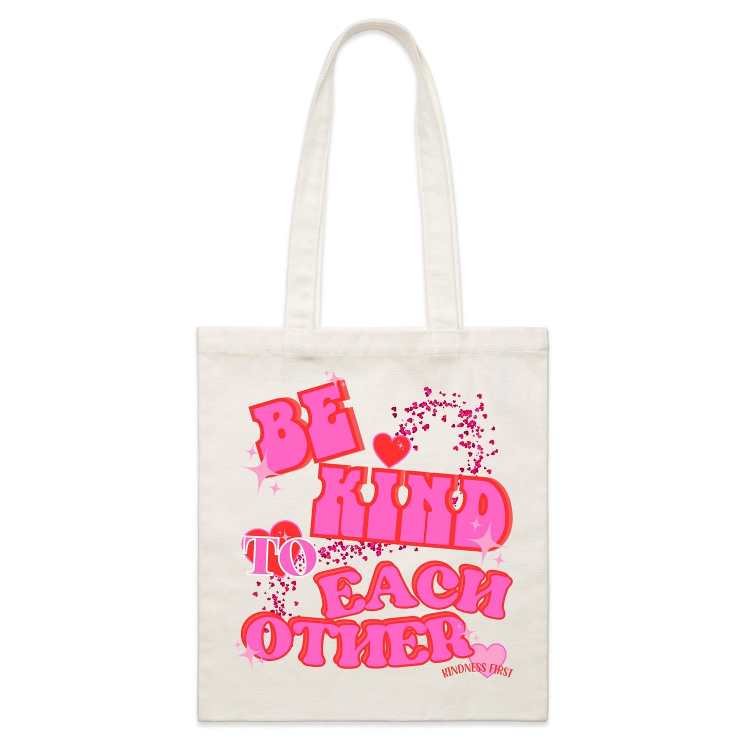 Be Kind to Each Other - Parcel Canvas Tote Bag