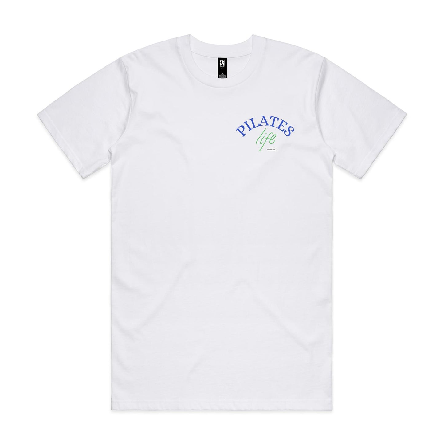 Pilates Life - Kindness for the mind and body Blue and Green Print