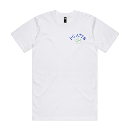 Pilates Life - Kindness for the mind and body Blue and Green Print