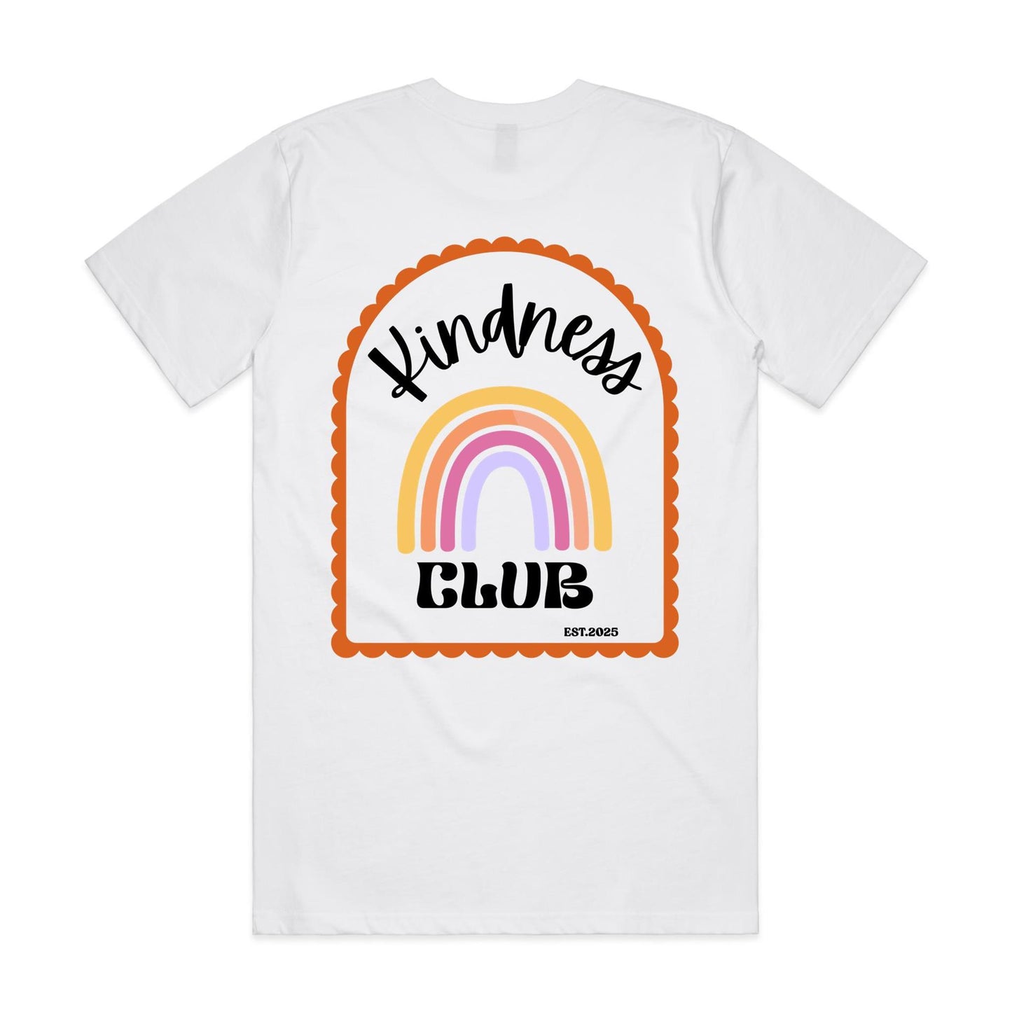 The Kindness Club Classic Tee Orange