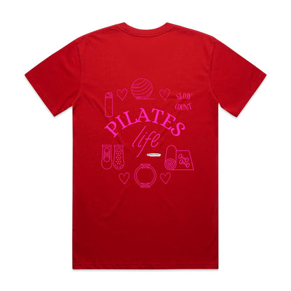 Pilates Life - Kindness for the mind and body Pink Print