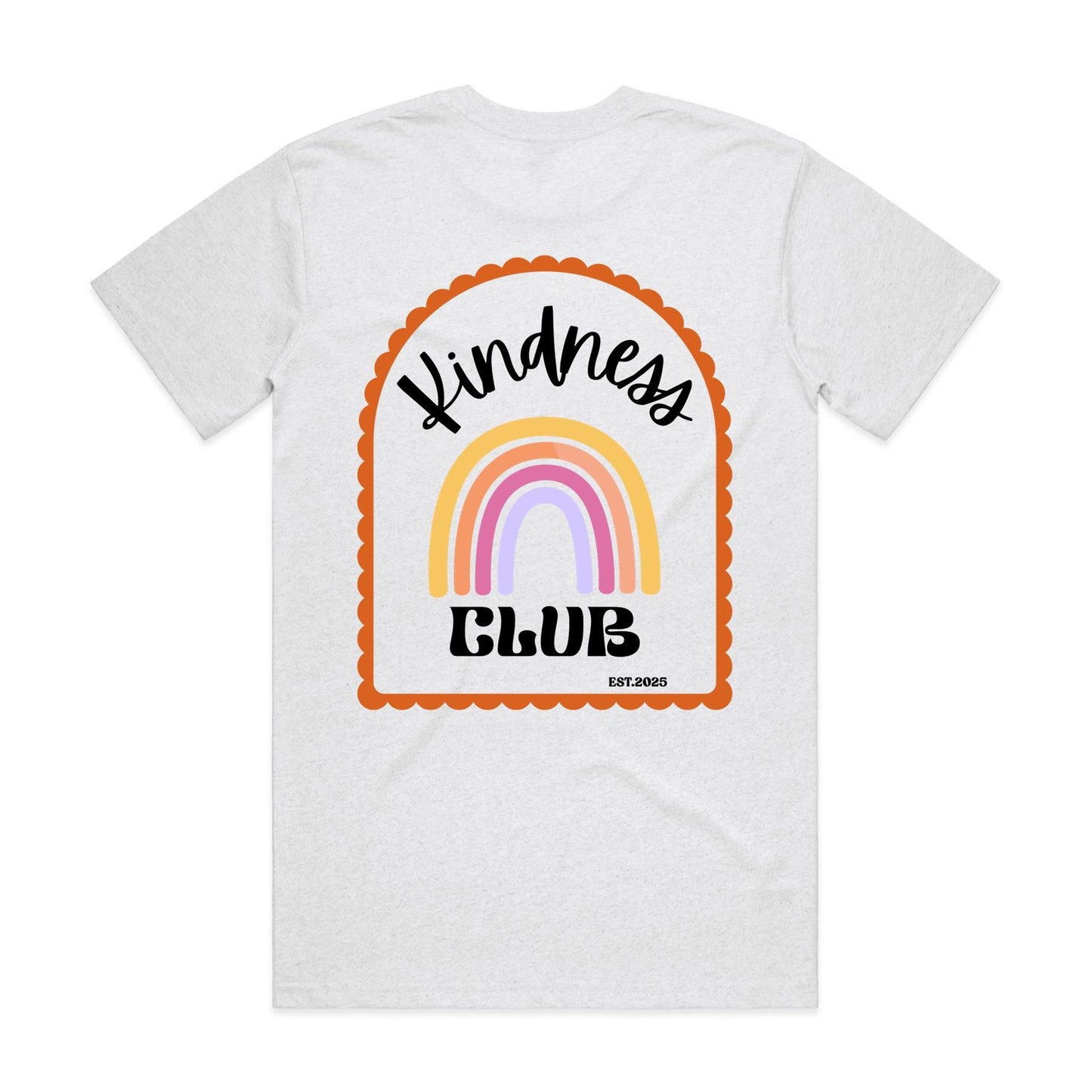 The Kindness Club Classic Tee Orange