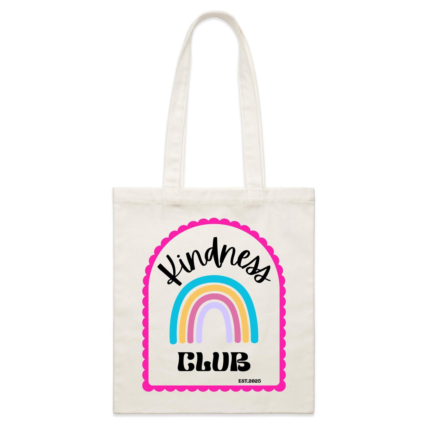 Kindness Club - Parcel Canvas Tote Bag