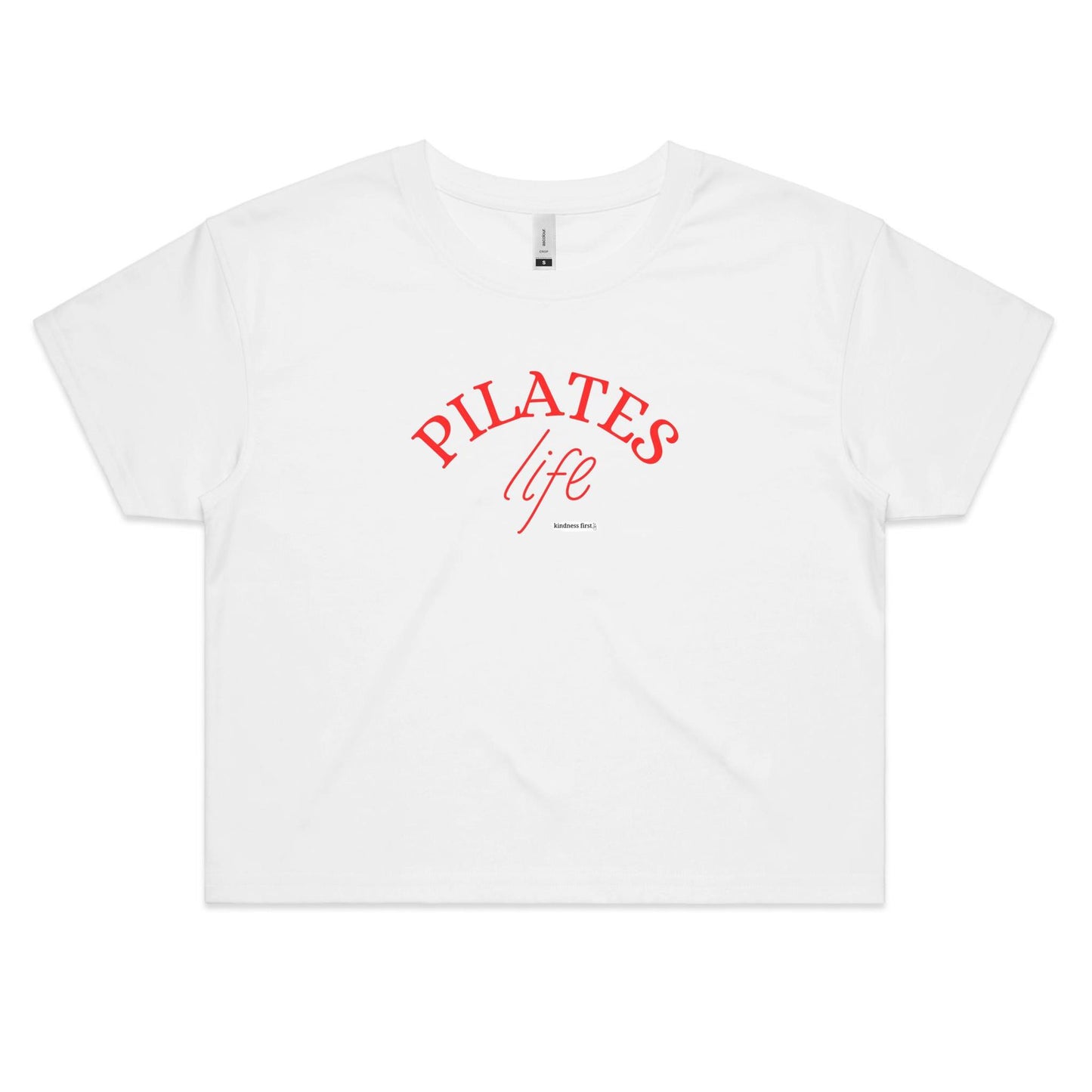 Pilates Life - Kindness for the mind and body Crop Tee