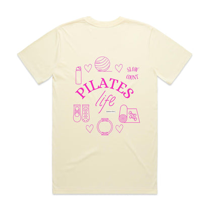 Pilates Life - Kindness for the mind and body Pink Print