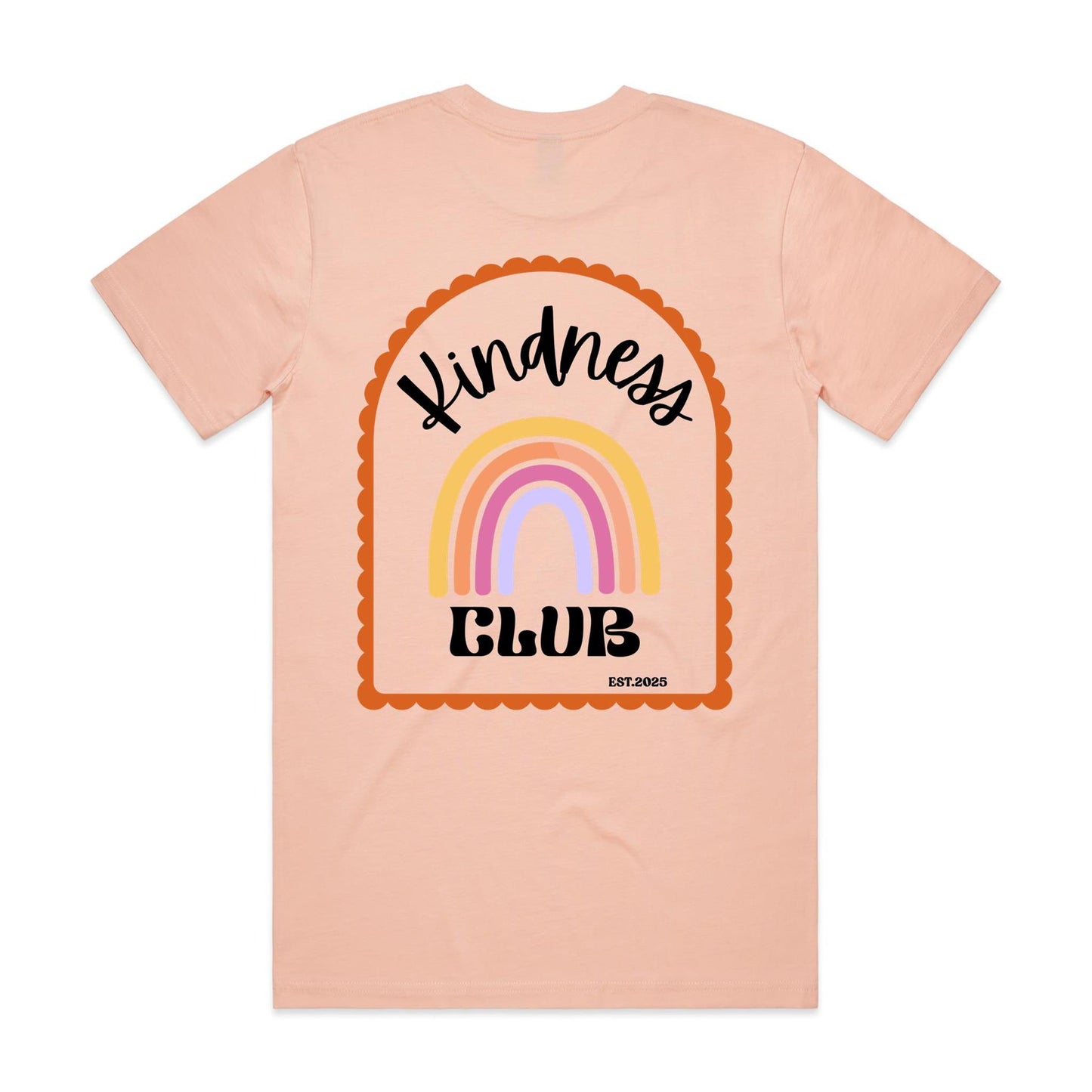 The Kindness Club Classic Tee Orange