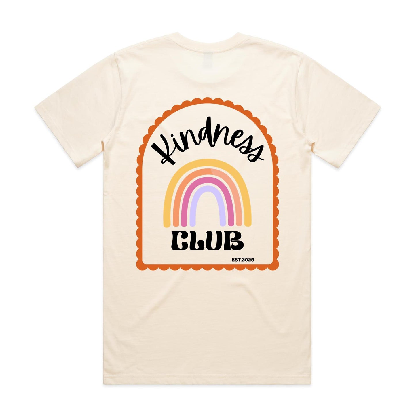 The Kindness Club Classic Tee Orange