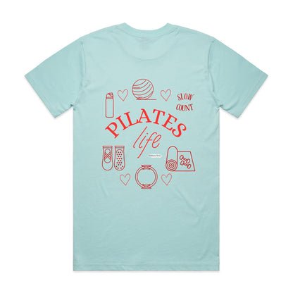 Pilates Life - Kindness for the mind and body - Red Print
