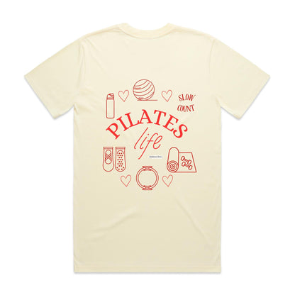 Pilates Life - Kindness for the mind and body - Red Print