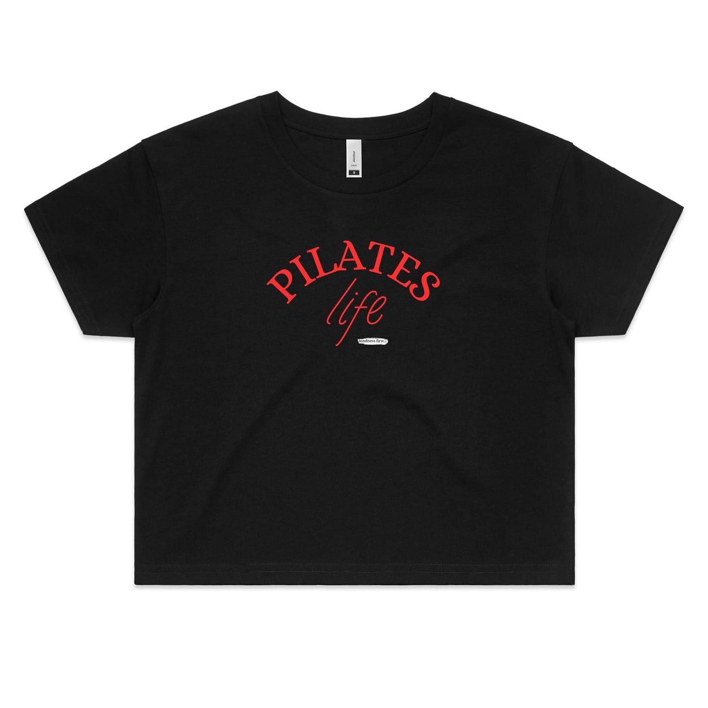 Pilates Life - Kindness for the mind and body Crop Tee