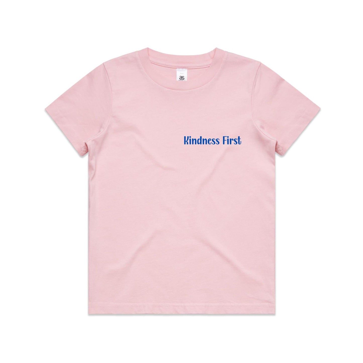 Kindness Vibes Only - retro blues - Youth Tee