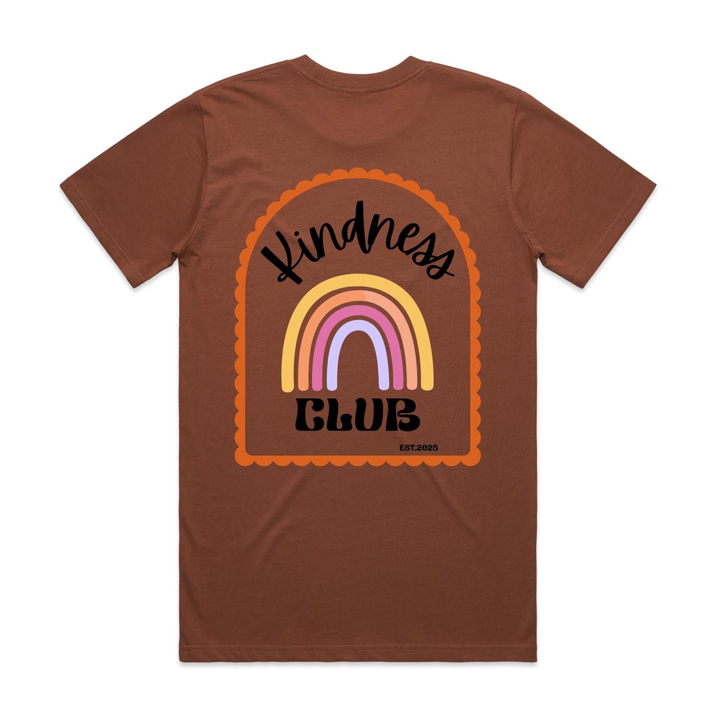 The Kindness Club Classic Tee Orange