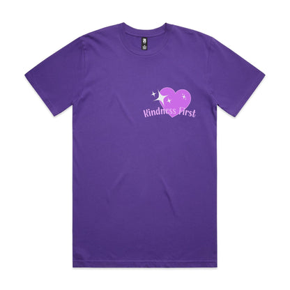 Be KIND to each other - retro purple and grey